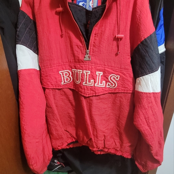 STARTER Other - STARTER NBA CHICAGO BULLS PULL OVER (OLD SCHOOL)